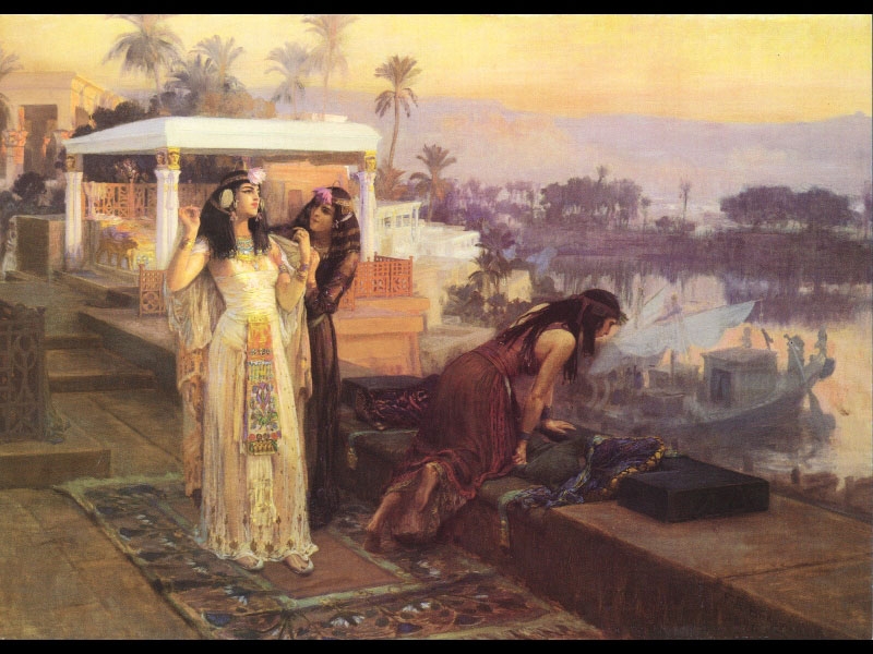 Bridgman, Frederick Arthur (1847-1928) - Cleopatre sur les terrasses de Philae.JPG